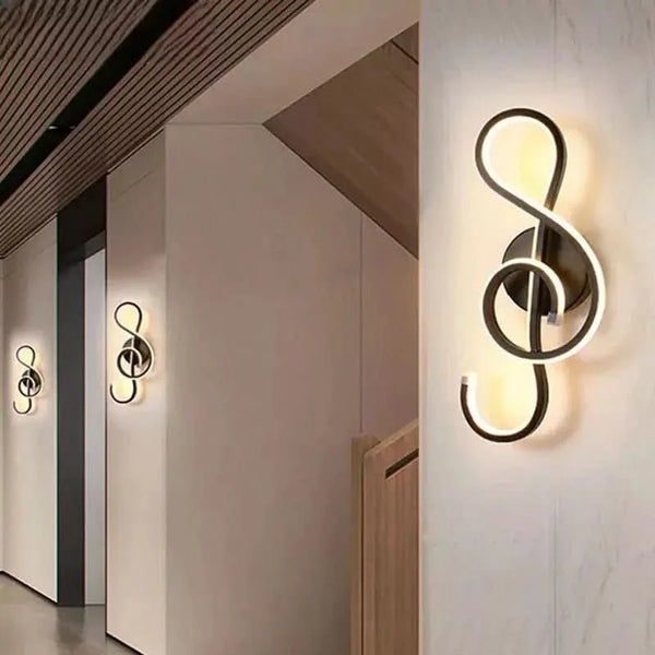 Musical Note Wall Lamp | Luminous Symphony