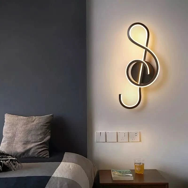 Musical Note Wall Lamp | Luminous Symphony
