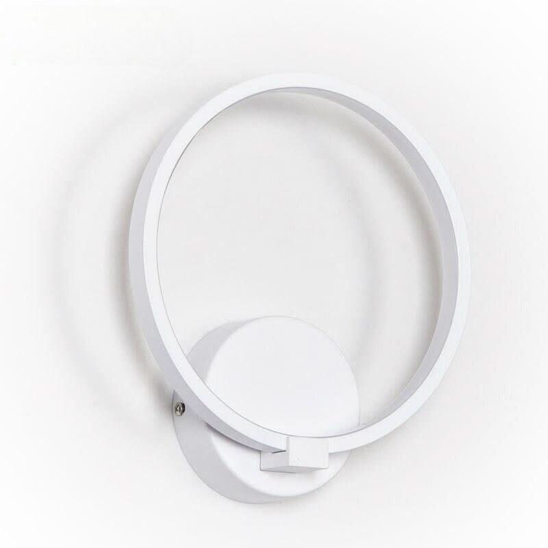 Round White Wall Lamp | Modern Radiance