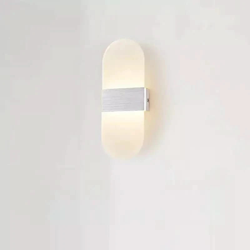 Applique Murale Ronde Design | Éclat Circulaire - Designix Applique Murale Argenté Blanc Chaud