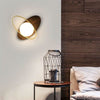 Wooden Sphere Wall Sconce for Living Room | Natural Radiance