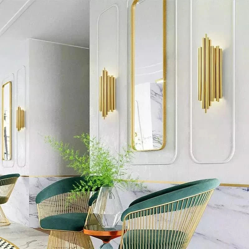 Modern Tube Living Room Wall Light | Ray of Light