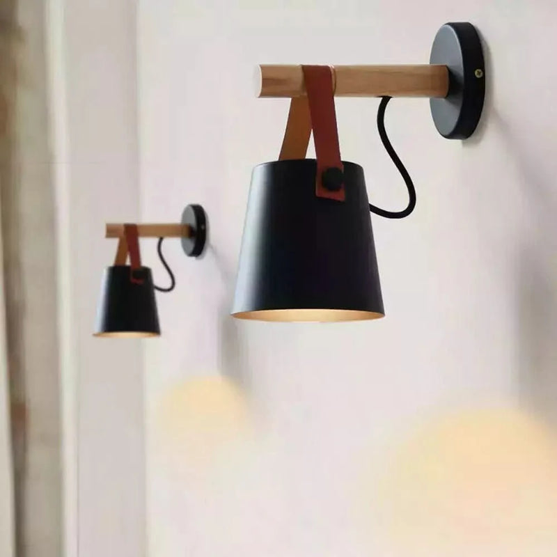 Fabric tube wall sconces | Nordic Harmony