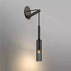Smoked Glass Wall Lamp | Luminous Serenity