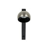 Applique Murale ZAMBELIS 13W Dimmable DESIGN Noir Sable et Nickel Brosse 25341