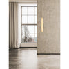 Applique Murale ZAMBELIS 15W Dimmable DESIGN Albatre Blanc et Laiton 2547