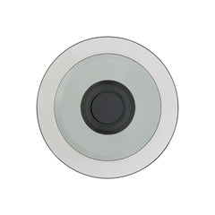 Applique Murale ZAMBELIS D300 10W Dimmable DESIGN Noir Sable et Verre Fume 25144