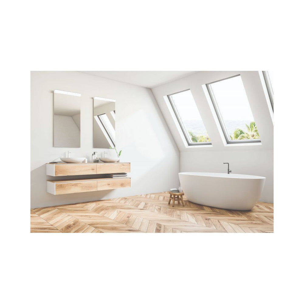 Applique Salle de Bain ZAMBELIS 12W IP44 DESIGN Acier 20148