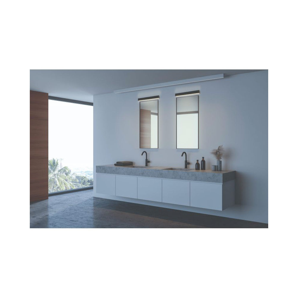 Applique Salle de Bain ZAMBELIS 15W IP44 DESIGN Noir Mat 22088