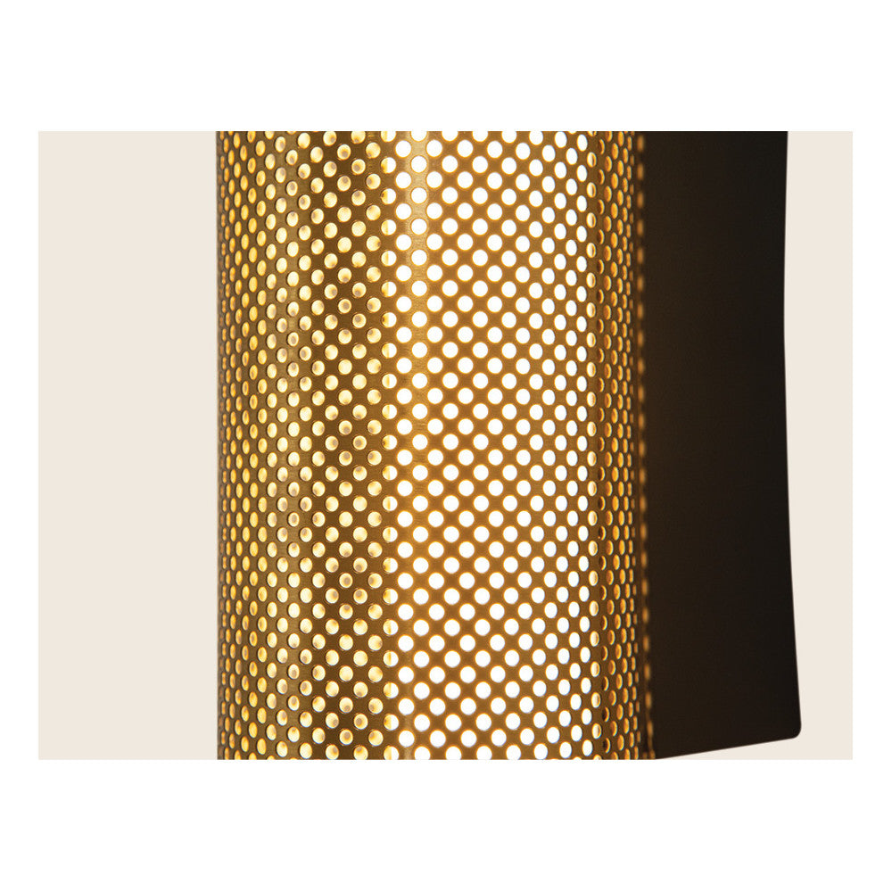 Applique ZAMBELIS 11W DESIGN Noir et Laiton 23041