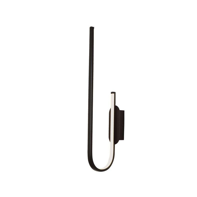 Applique ZAMBELIS 21W Dimmable DESIGN Noir Sable 1936