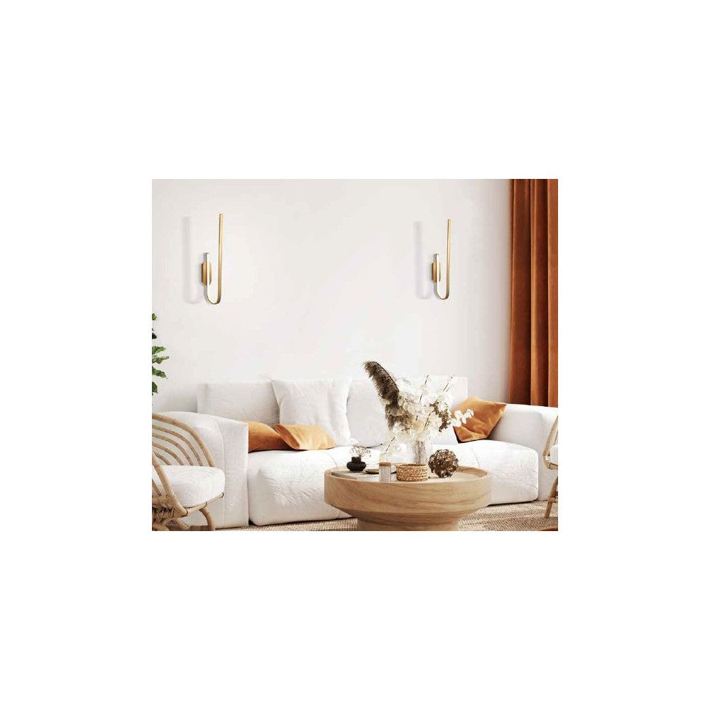 Applique ZAMBELIS 21W Dimmable DESIGN Noir Sable 1936