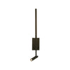 Applique ZAMBELIS 2,5+5W DESIGN Noir Mat 23039