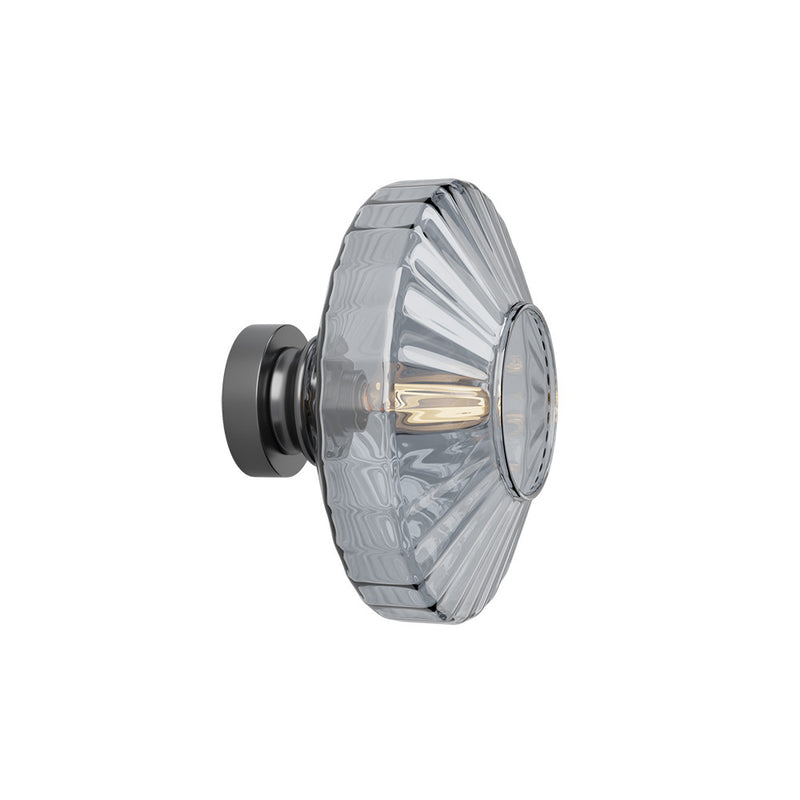 Applique ZAMBELIS D280 E27 DESIGN Gris fonce 23011
