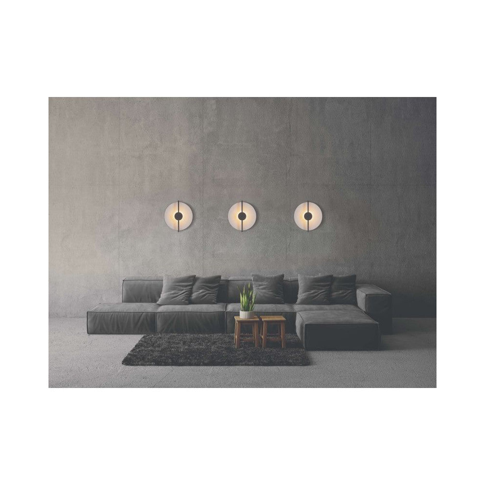 Applique ZAMBELIS D350 13W DESIGN Noir Sable 1910