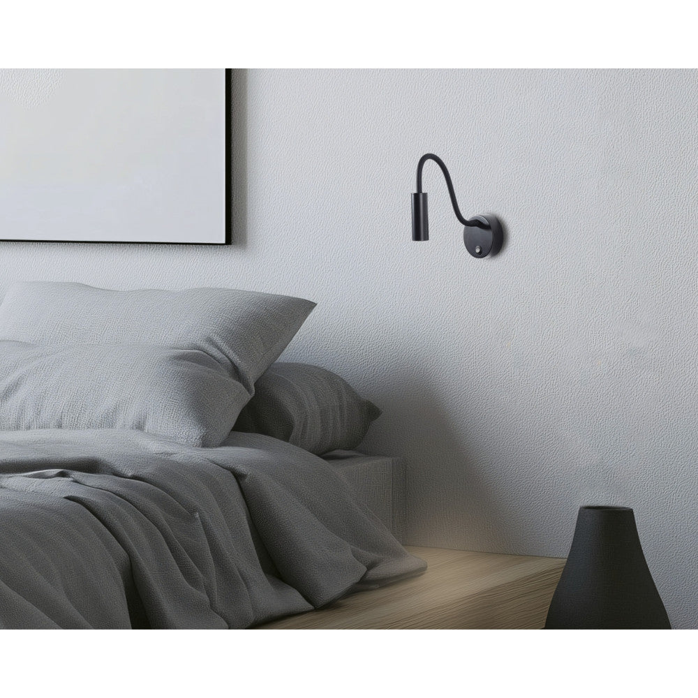Applique ZAMBELIS D80 3W DESIGN Noir Mat 22049