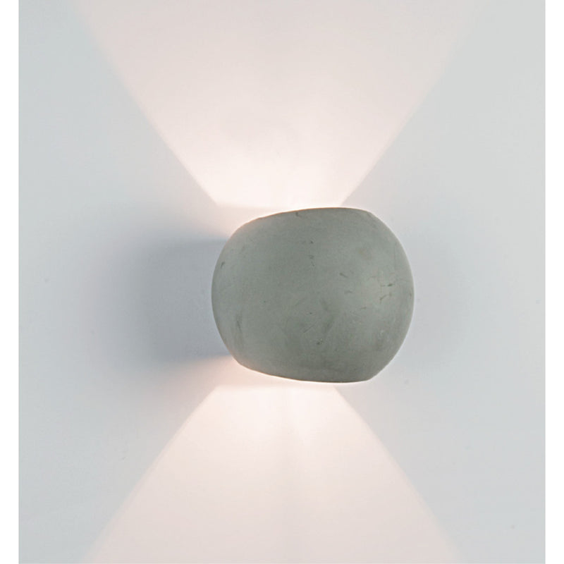 Applique Direct/Indirect ZAMBELIS G9 DESIGN Beton Sans Source 180021
