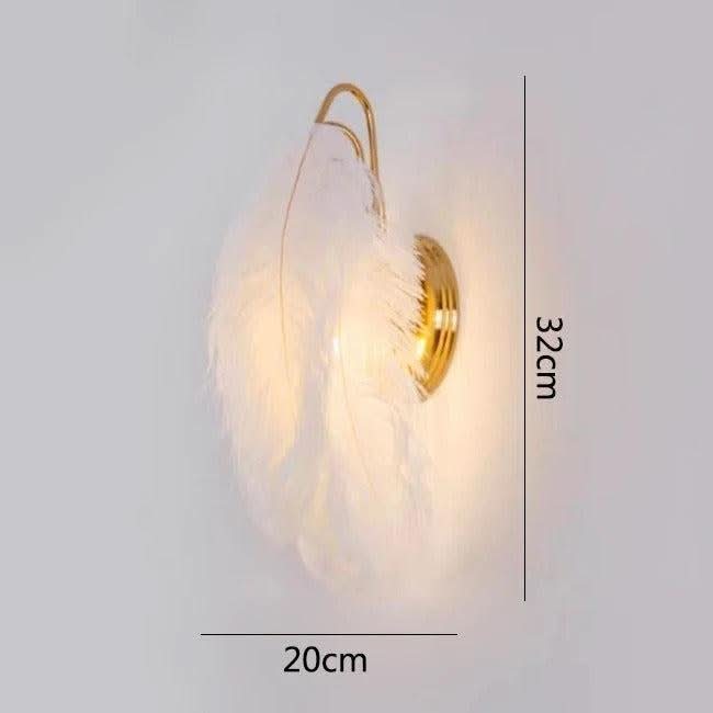 Schéma coté de profil avec 32 cm de hauteur et 20 cm de largeur