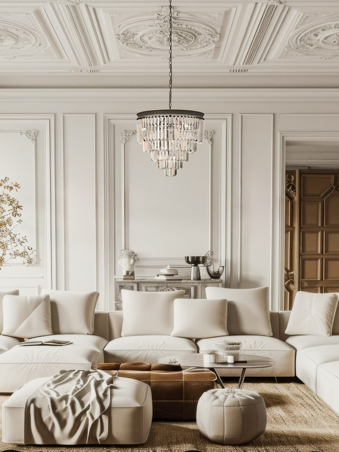 Lustre Artico, cristal