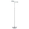 Lampadaire Graz nickel satiné
