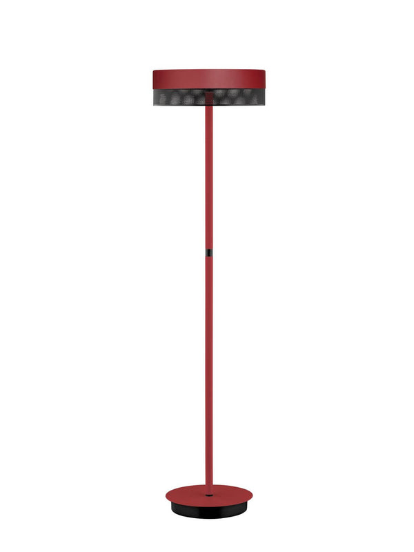 Lampadaire Mesh rouge
