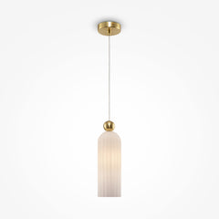 Antic gold pendant light