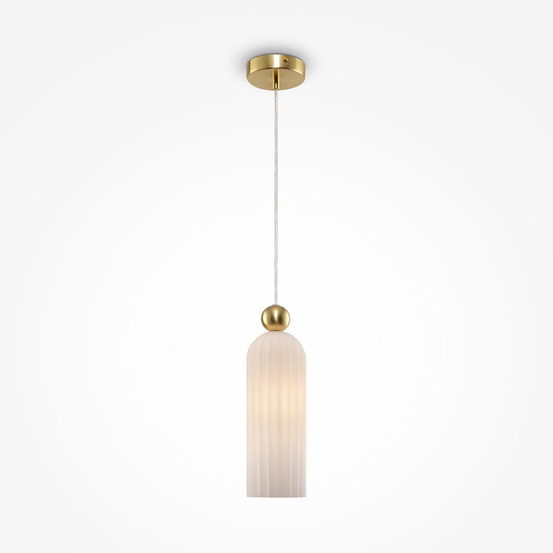Antic gold pendant light