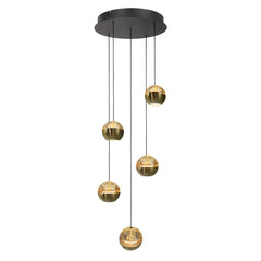 Belluno gold pendant light