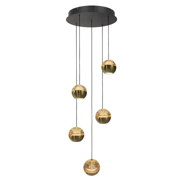 Belluno gold pendant light