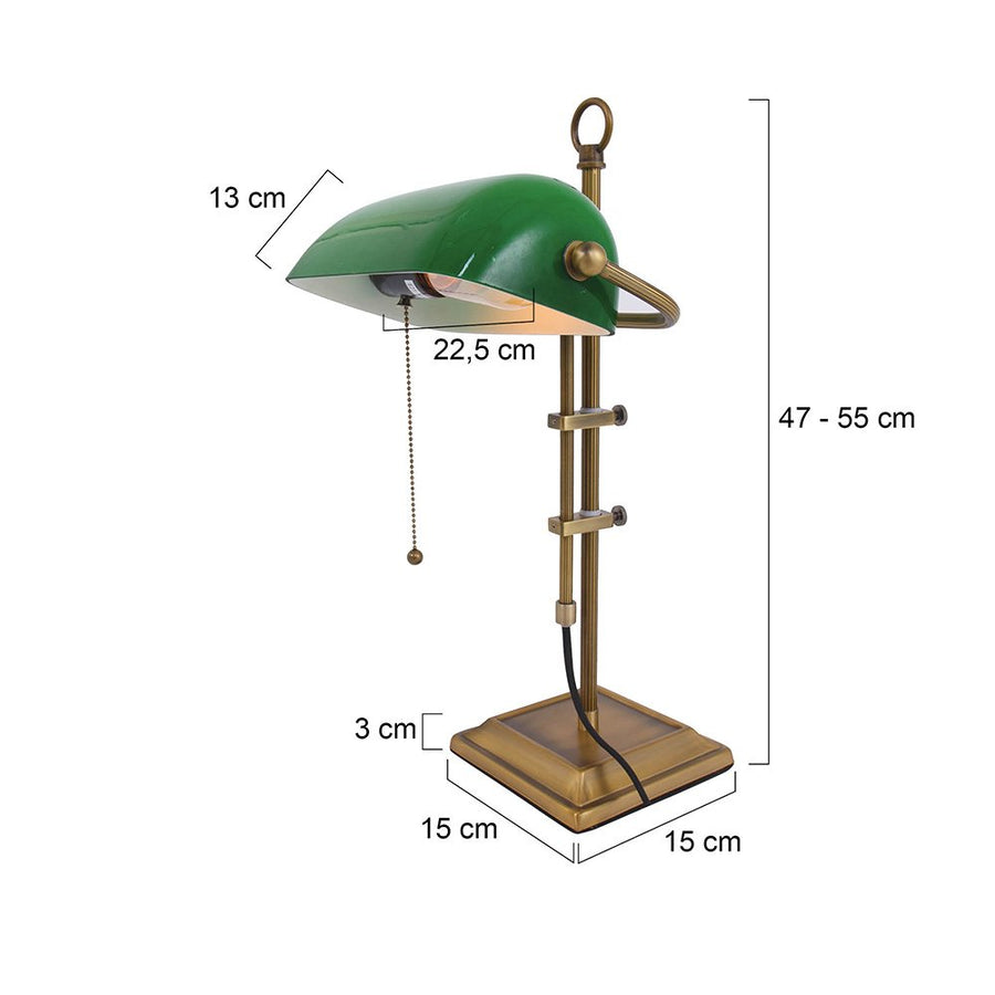 Lampe à poser Ancilla bronze