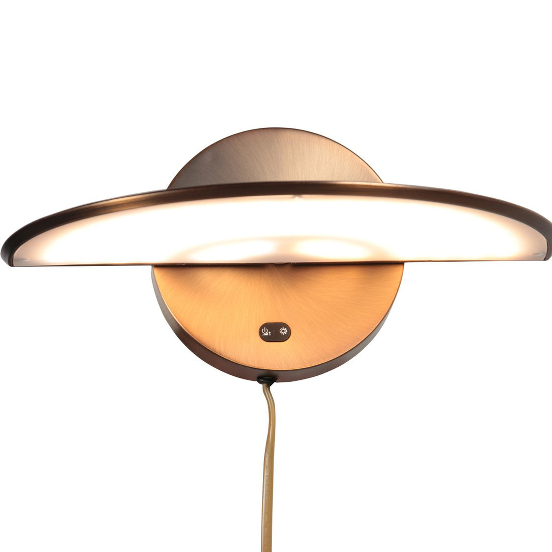 Applique murale Zenith2 bronze