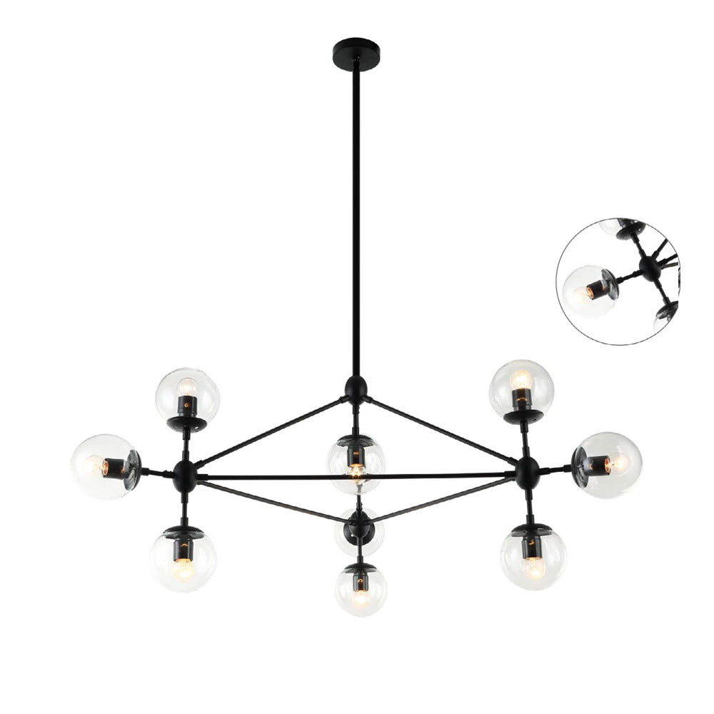 Suspension Bao, verre