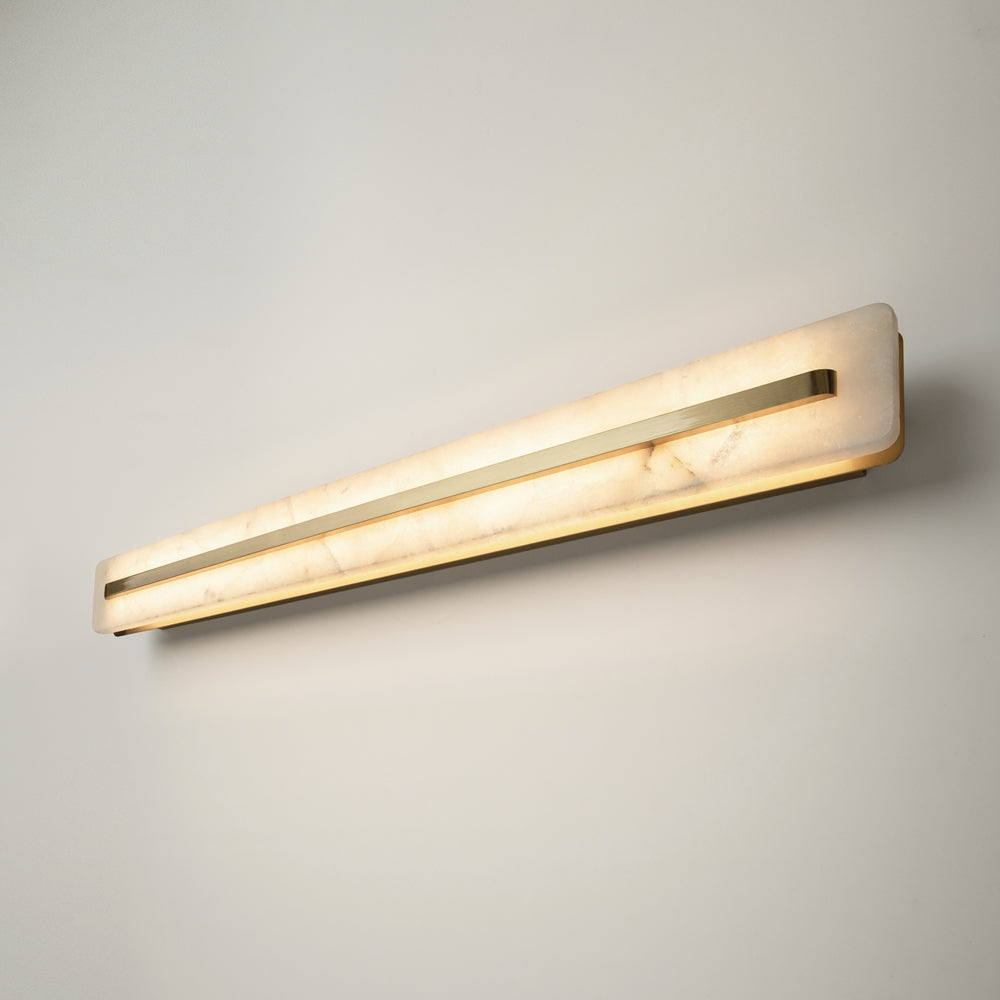 Alabaster Wall Sconce gold