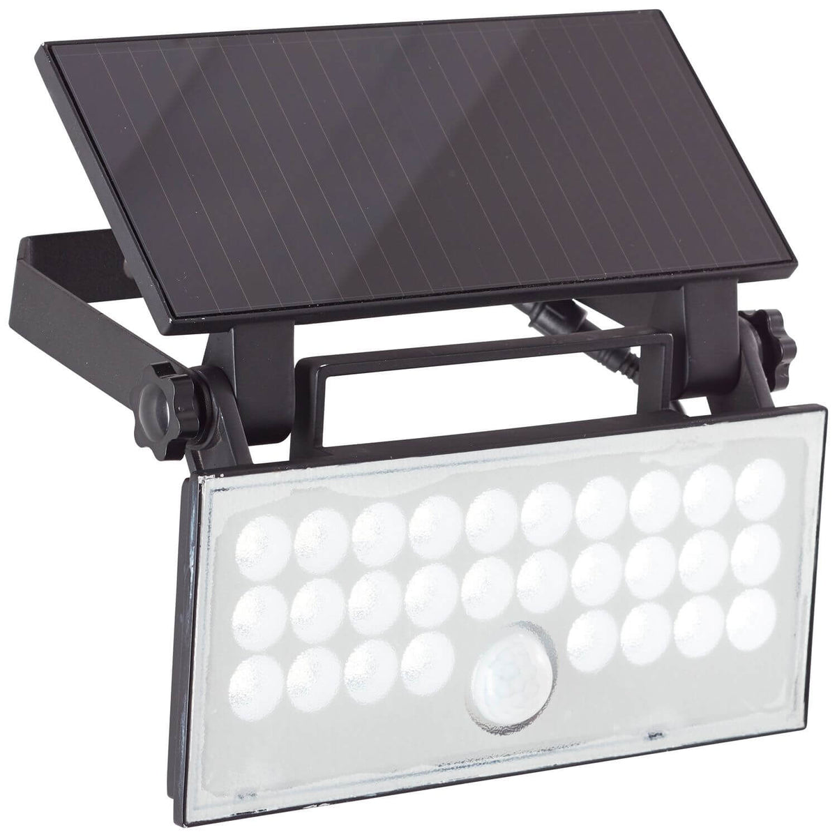 Applique extérieure Luton noire, L 19,4 cm