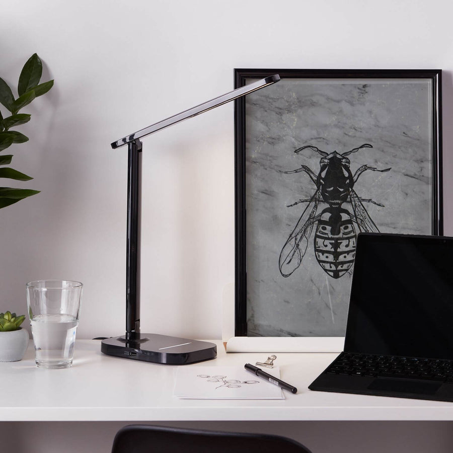 Lampe à poser Vicari noire