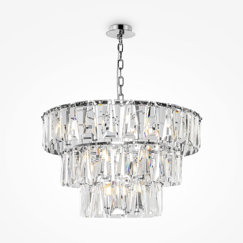 Puntes Silver pendant light