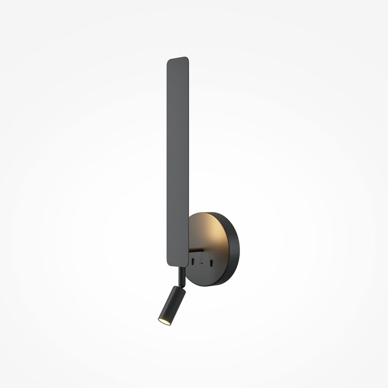 Combo Black Wall Sconce