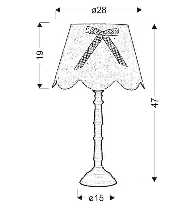 Lampe à poser Vibu lin, tissu