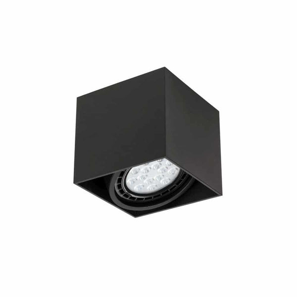 Spot plafond Cardi I noir