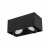 Spot plafond Cardi II noir