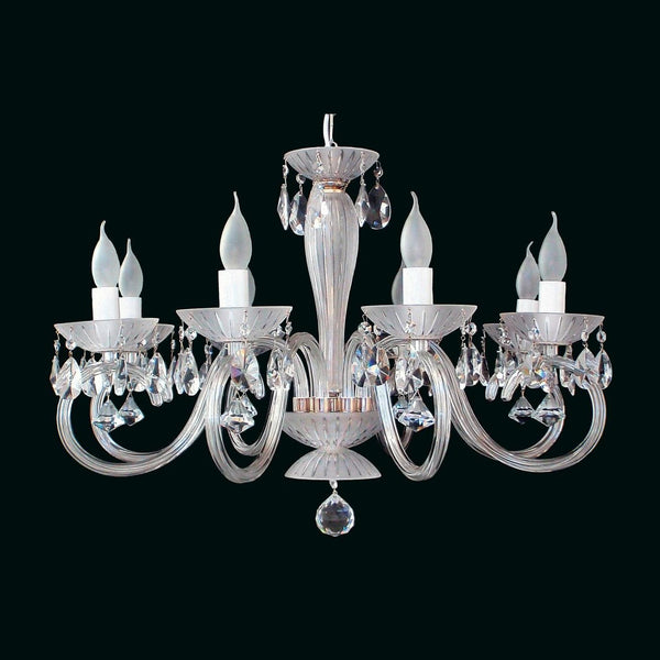 EL2238022 clear glass chandelier