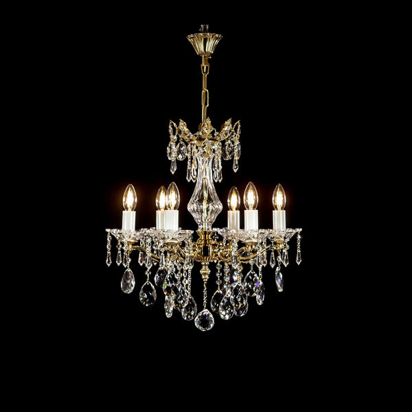 Brass chandelier L314CLN