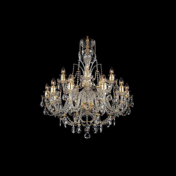 LLCH15DG Crystal Chandelier