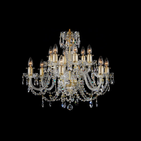 LLCH12AG Crystal Chandelier