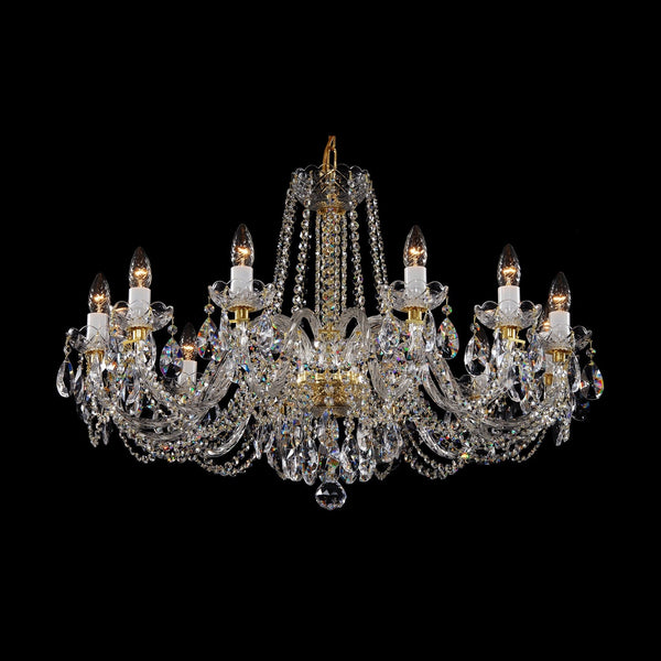 LLCH12NBN Crystal Chandelier