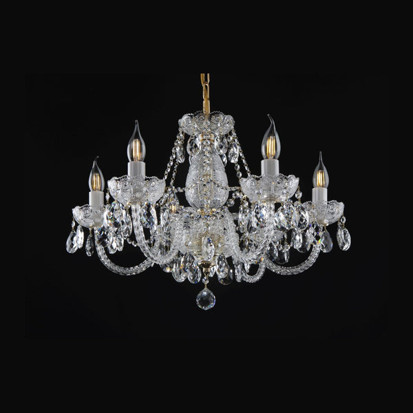 EL692601 cut crystal chandelier