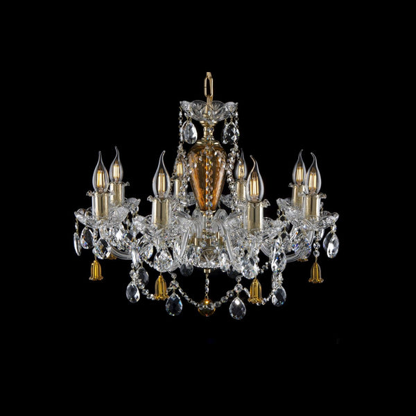 Bohemian crystal chandelier