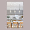 Suspension luminaire | Duero Chromée