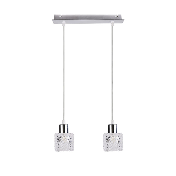 Suspension luminaire | Tosca Chromée