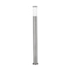 Lampadaire extérieur Helsinki inox et blanc (81752)